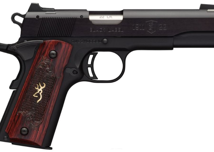 Browning 1911-22 MED 22LR BL 4.25" 10+1