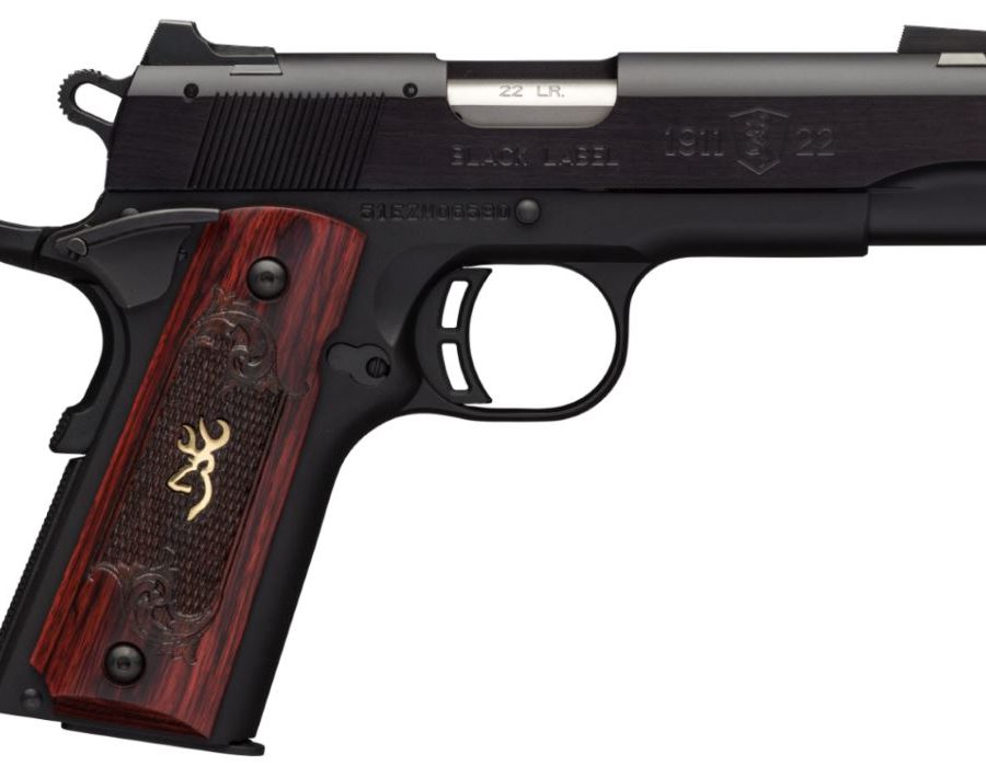 Browning 1911-22 MED CMPT 22LR BL 10+1