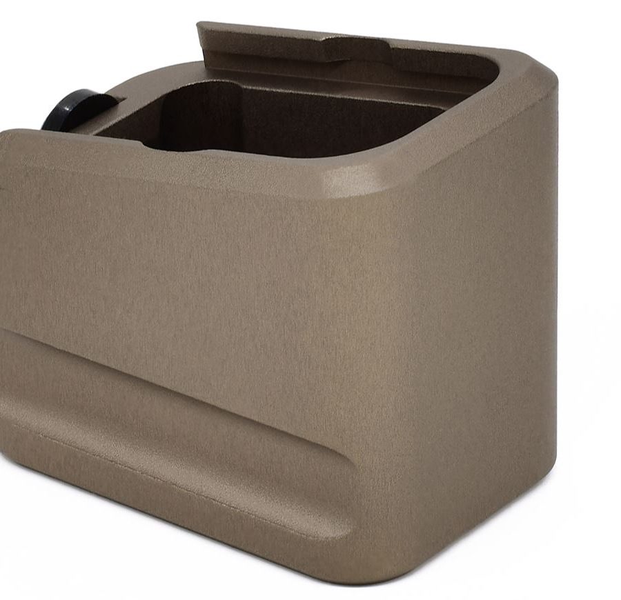 Warne GLOCK 17/22 MAG EXT +5/+4 FDE