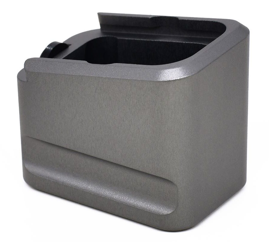 Warne GLOCK 17/22 MAG EXTENSION GRY