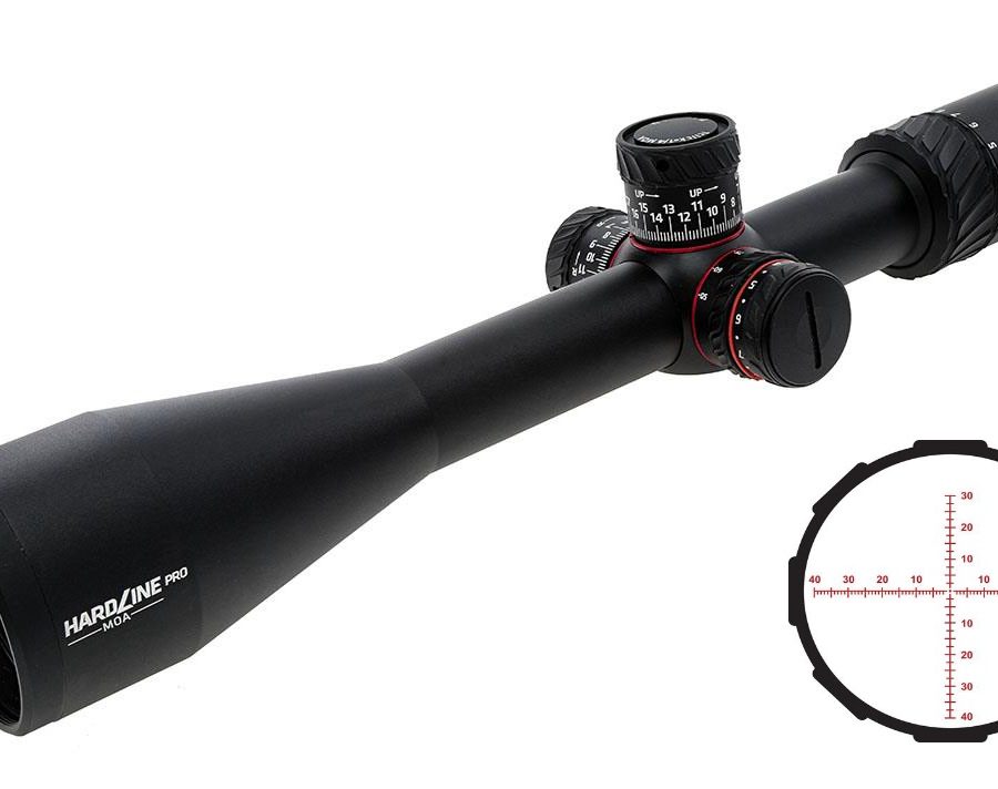 HARDLINE PRO 4-16X50 MOA FFP RIFLESCOPE | ILLUMINATED