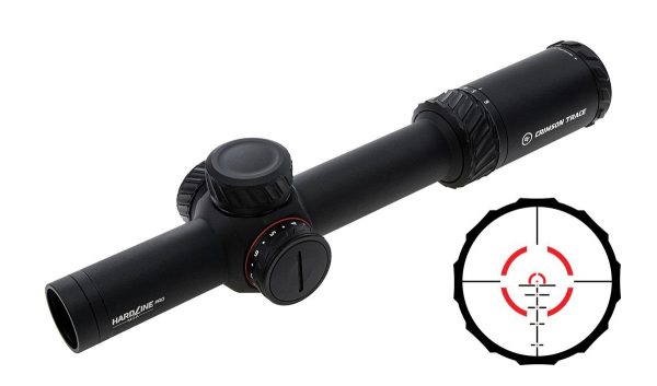 HARDLINE PRO 1-6X24 30MM COMP# RIFLESCOPE | ETCHED RETICLE