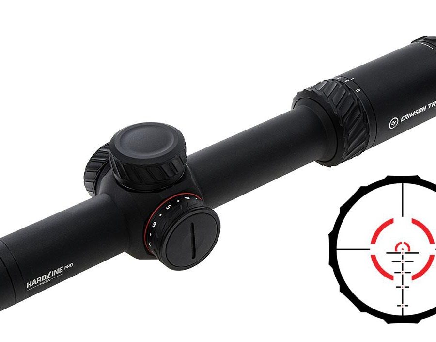 HARDLINE PRO 1-6X24 30MM COMP# RIFLESCOPE | ETCHED RETICLE