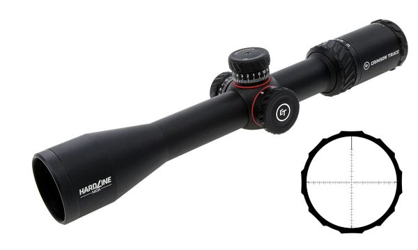 HARDLINE 3-12X42 30MM MR1-MIL RIFLESCOPE | MR1-MIL RETICLE