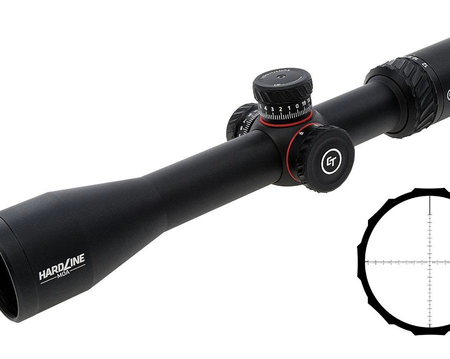 HARDLINE 3-12X42 30MM MR1-MIL RIFLESCOPE | MR1-MIL RETICLE