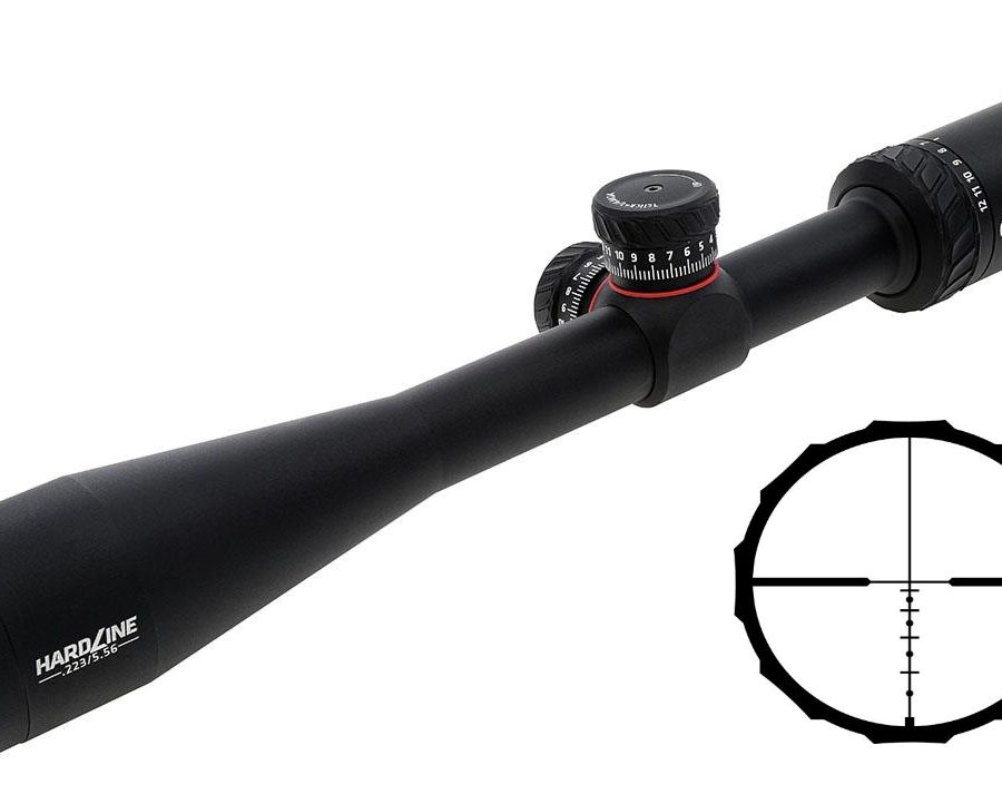 HARDLINE 4-12X40 1" .223 BDC RIFLESCOPE | BDC .223/5.56