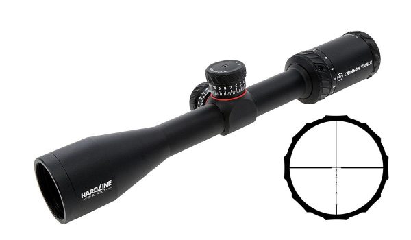 HARDLINE 2-7X32 1" BLACKOUT RIFLESCOPE | BDC BLACKOUT