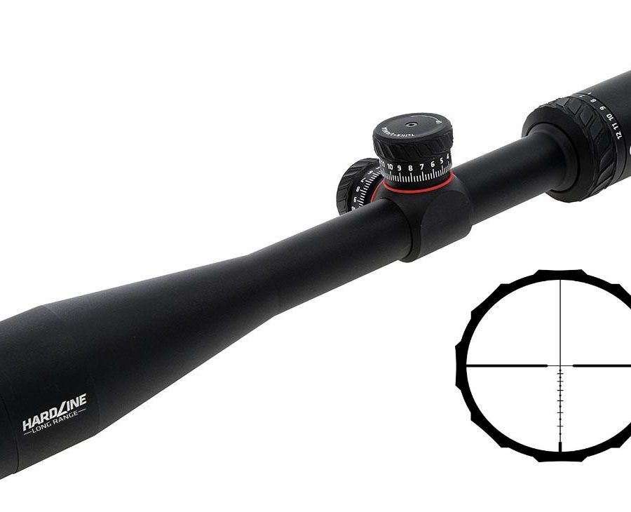 HARDLINE 4-12X40 1" BDC LR RIFLESCOPE | BDC LONG RANGE