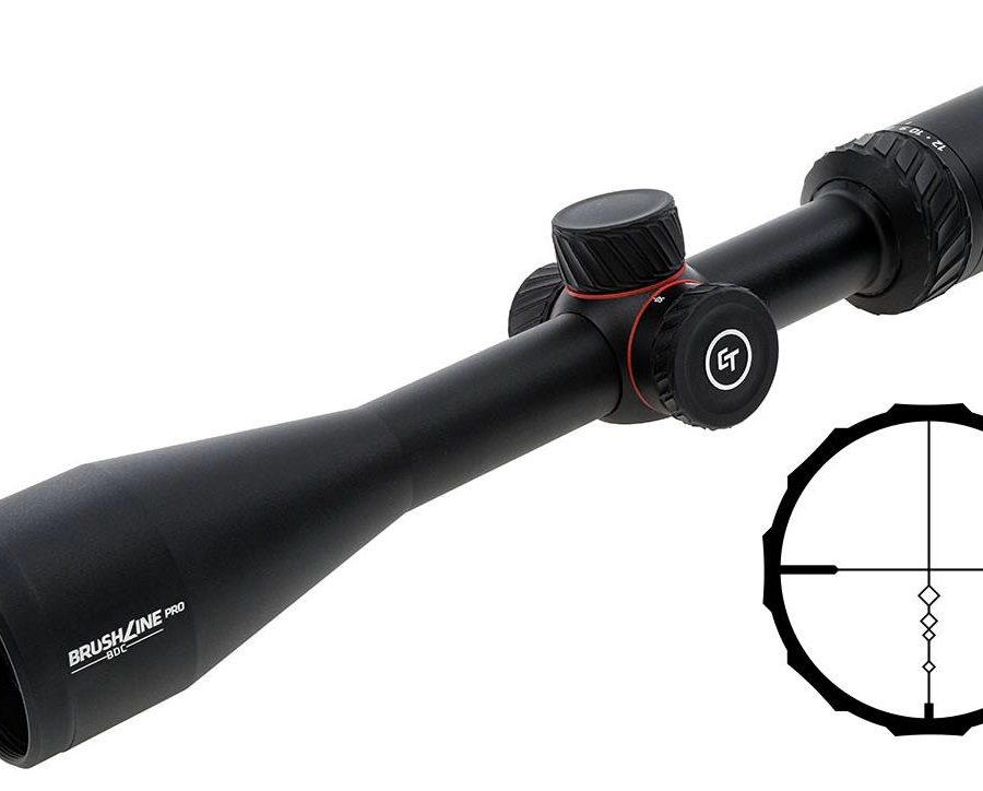 BRUSHLINE PRO 3-12X42 1" PRO RIFLESCOPE