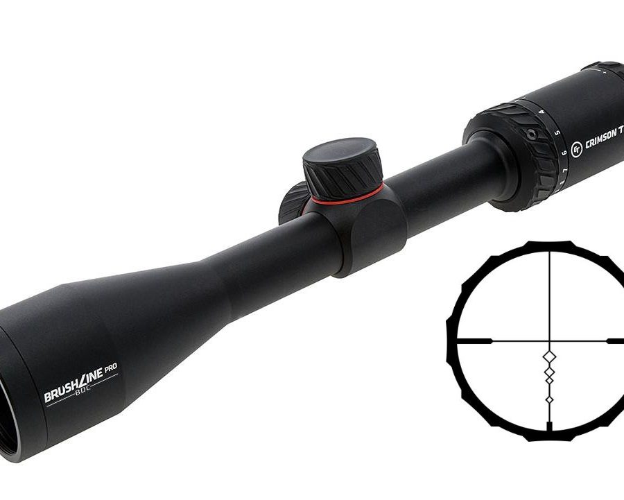 BRUSHLINE PRO 3-9X40 1" 350LEG RIFLESCOPE