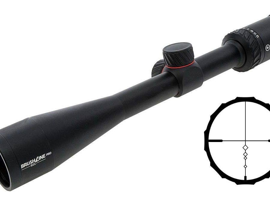 BRUSHLINE PRO 4-12X40 1" PRO RIFLESCOPE