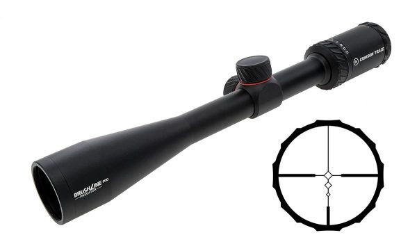 BRUSHLINE PRO 3-9X40 1" PRED RIFLESCOPE | PREDATOR RETICLE