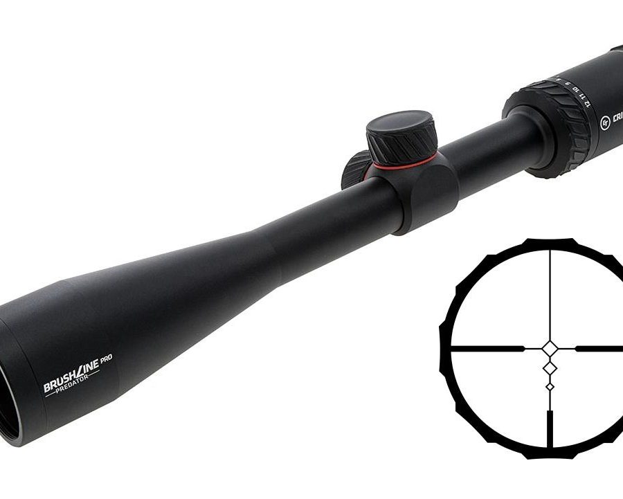 BRUSHLINE PRO 3-9X40 1" PRED RIFLESCOPE | PREDATOR RETICLE