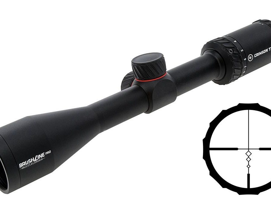 BRUSHLINE PRO 3-9X40 1" MUZZLE RIFLESCOPE | MUZZLELOADER