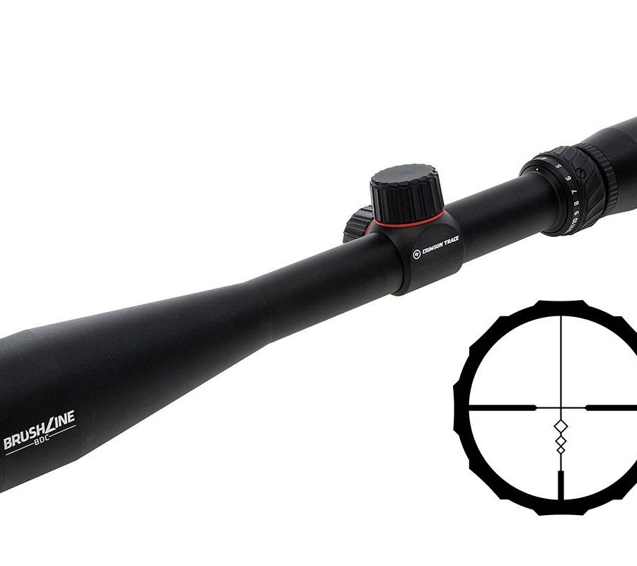 BRUSHLINE 4-12X40 1" BDC RIFLESCOPE