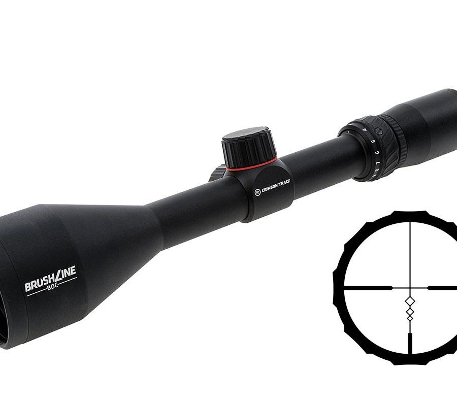BRUSHLINE 3-9X50 1" BDC RIFLESCOPE