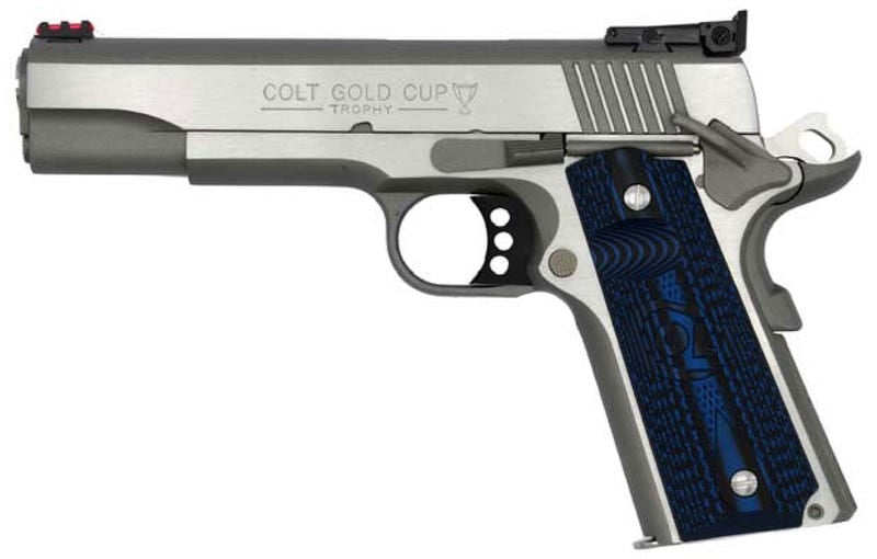 GOLD CUP LITE 38SPR SS 5" AS G10 GRIPS | ADJUSTABLE SIGHTS