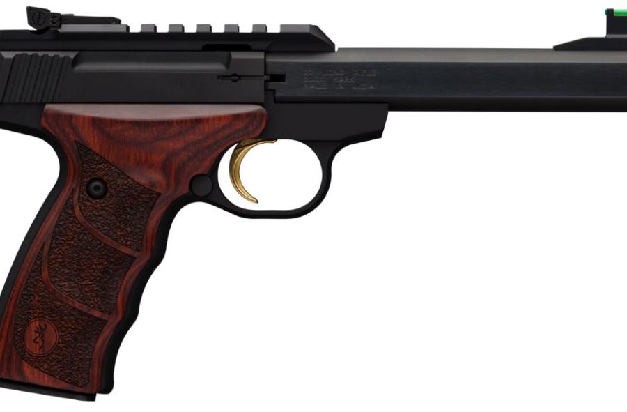 BUCKMARK PLUS UDX 22LR BL RSWD ROSEWOOD GRIPS|5.5" BARREL