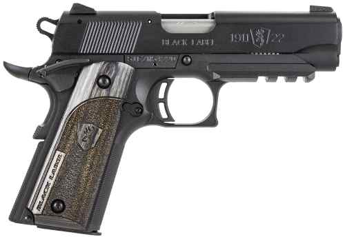 1911-22 BLK LBL CMP 22LR RAIL COMPACT | 10+1 | BLK LAM GRIPS