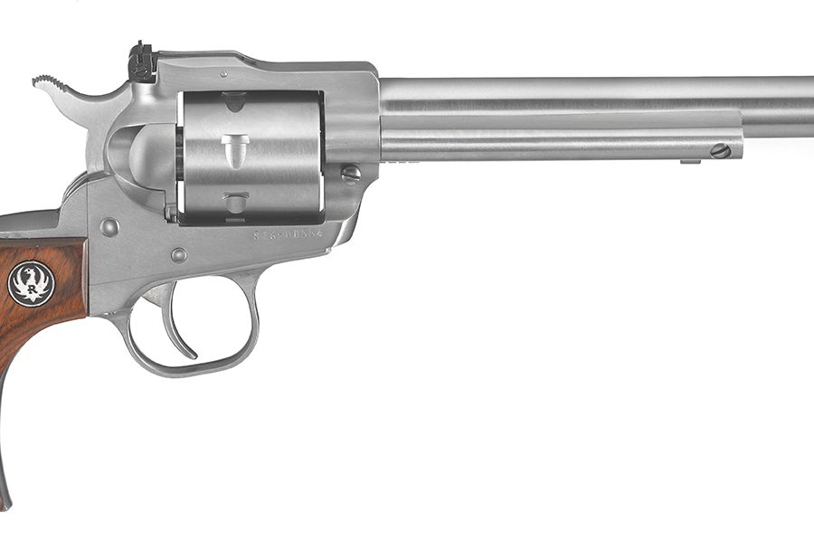 SINGLE SEVEN 327FED 7-1/2" SS 8162 7 SHOT/ADJ SGTS/WOOD GRIP