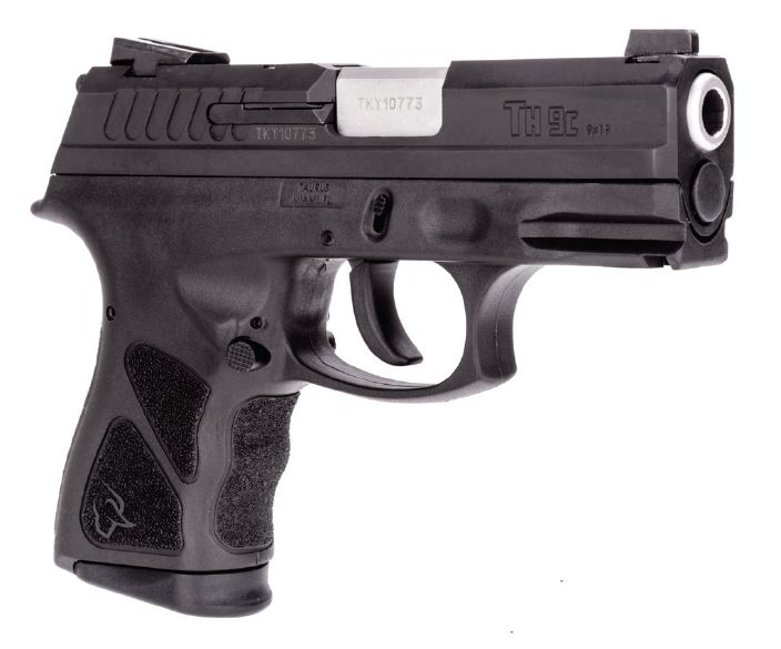 TH9 COMPACT 9MM BLK 3.5" 17+1 1-TH9C031|ADJ SIGHTS|2 MAGS