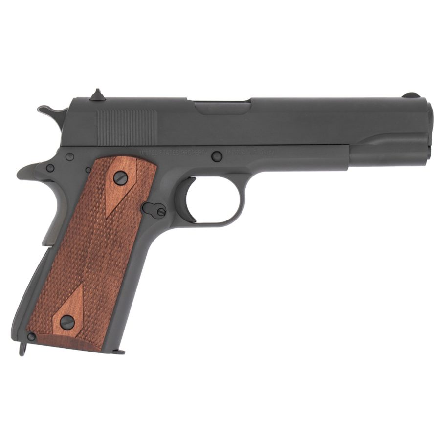 1911 US ARMY BLK/WD 45ACP WWII 10100539