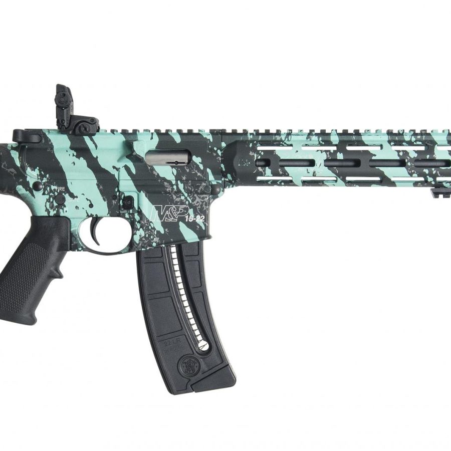 M&P15-22 SPORT 22LR 25+1 BLUE 12066|ROBINS EGG BLUE PLATINUM