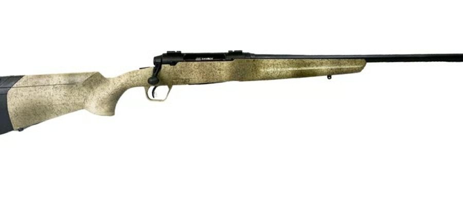 AXIS II 22-250 BL/CAMO 22"# 58076