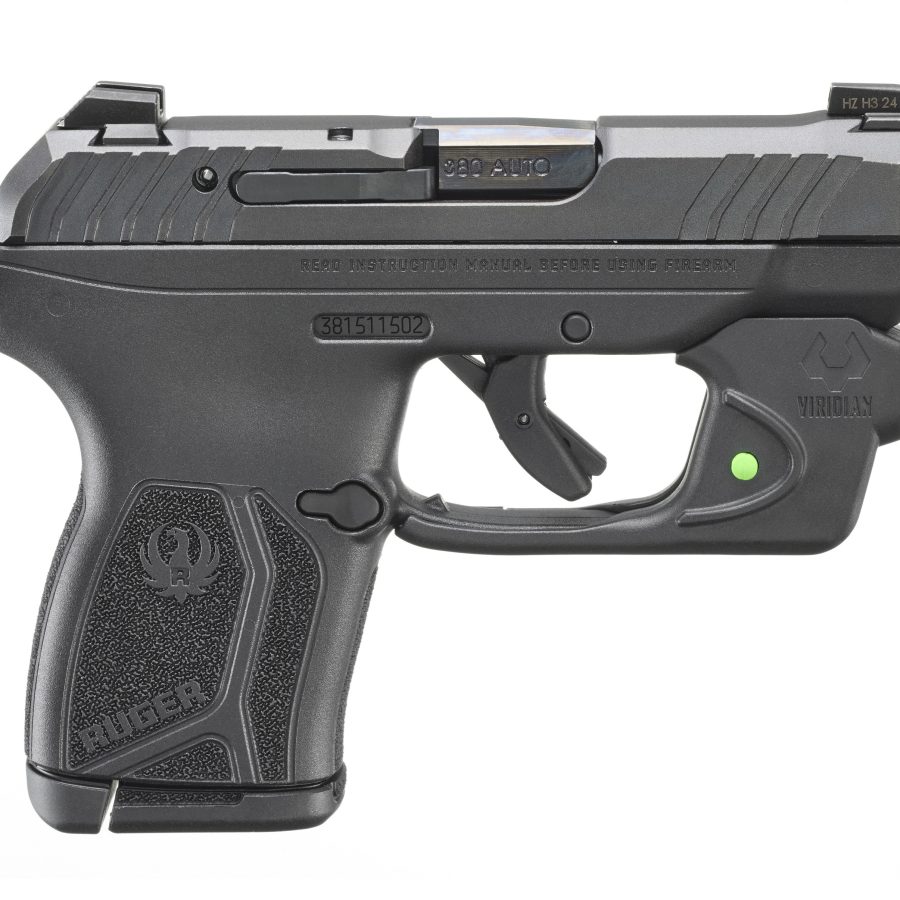 LCP MAX 380ACP BL/PLY VIRIDIAN 13751 | GREEN LASER