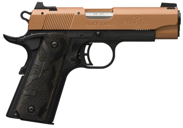 1911-22 BK LBL 22LR 3.6" COP # BLACK LABEL COPPER