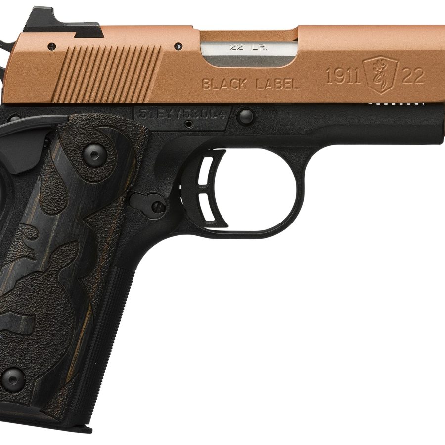 1911-22 BK LBL 22LR 3.6" COP # BLACK LABEL COPPER