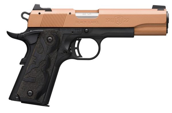 1911-22 BK LBL 22LR 4.25" COP# BLACK LABEL COPPER