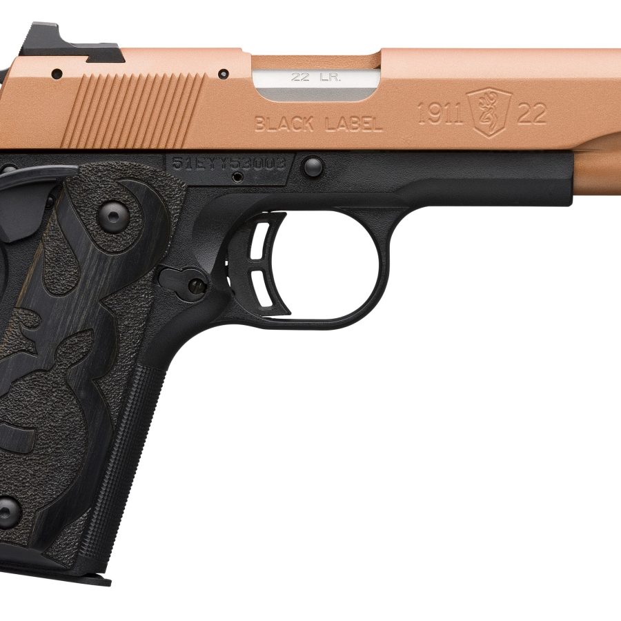 1911-22 BK LBL 22LR 4.25" COP# BLACK LABEL COPPER