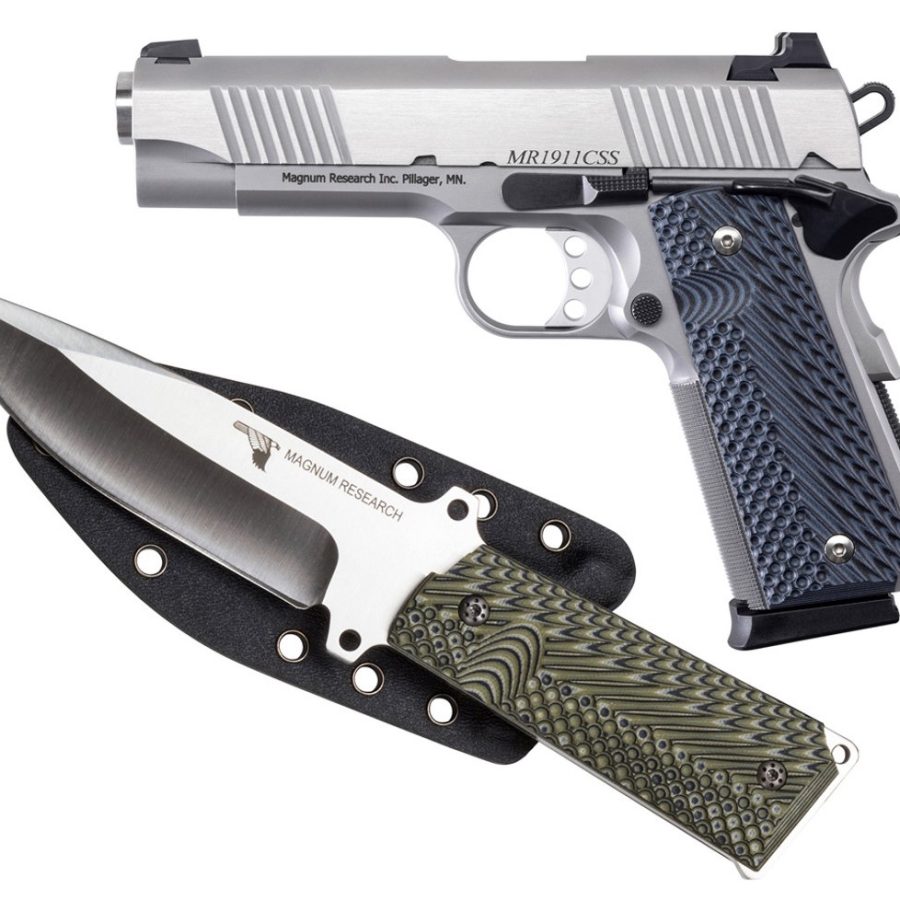 DE 1911 9MM 4.33" SS KNIFE DE1911C9SS-K