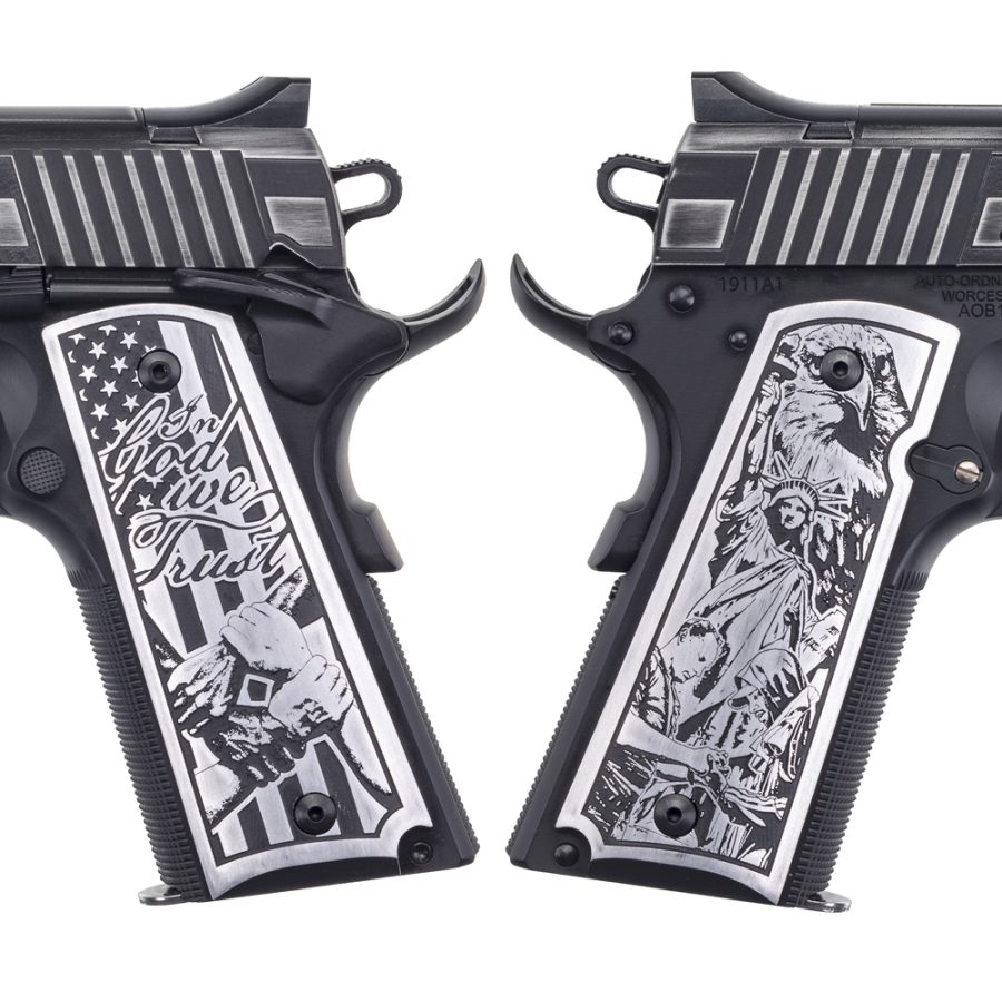 UNITED WE STAND 1911 45ACP NS# 7+1 | BLACK ARMOR CERAKOTE