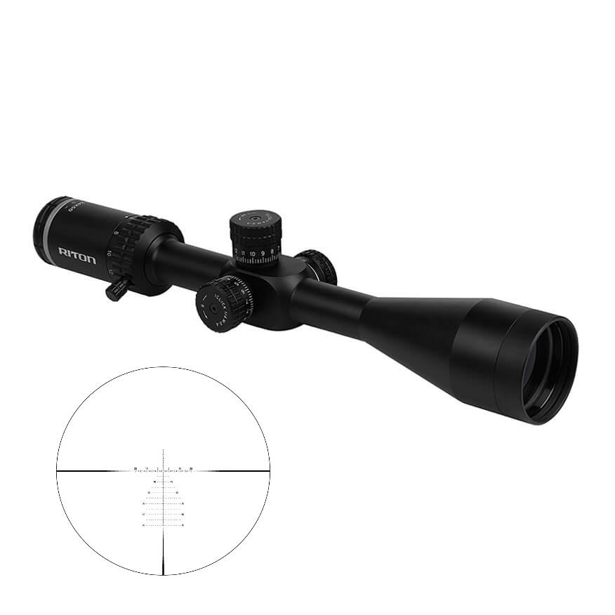 1 CONQUER 6-24X50 1" R3 FFP MATTE BLACK