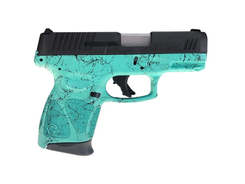 G3C 9MM CYAN SPL/BLK 3.2" 12+1 1-G3C931-SP4