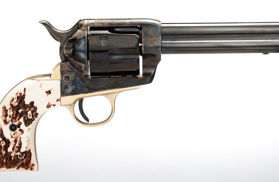 CATTLEMAN 45LC BL/STAG 5.5" nan