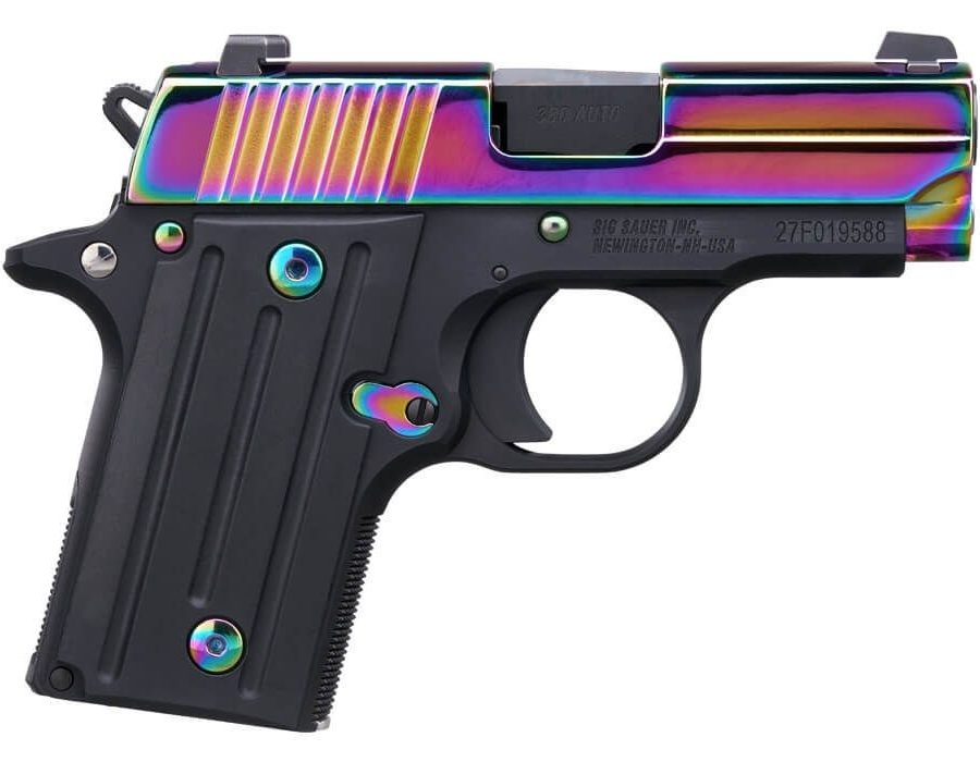 P238 RAINBOW 380ACP 6+1 NS 238-380-RBT2