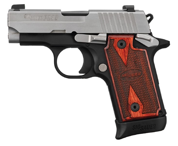P238 TWO-TONE 380ACP 7+1 NS 238-380-TXR3
