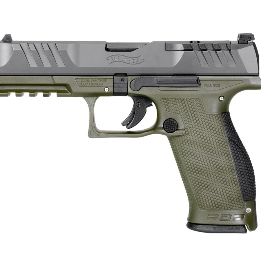 PDP FS 9MM 4.5" BK/GRN OR 18+1 2858363 | FULL SIZE