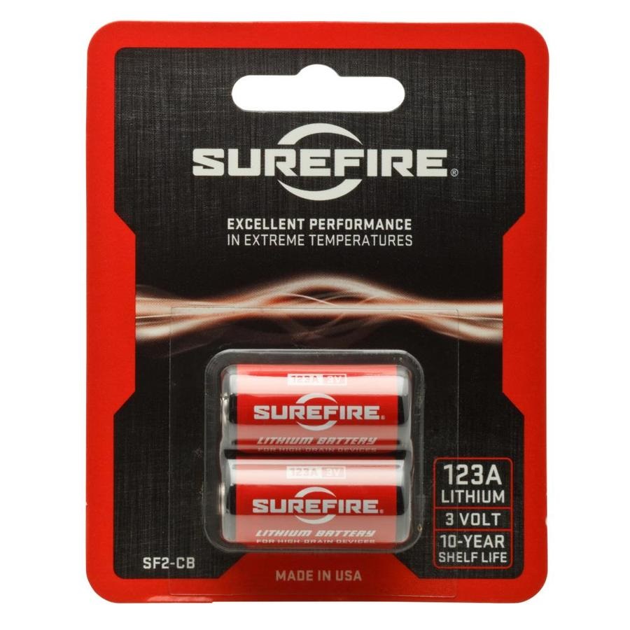 SF123A LITHIUM 3VOLT BATT 2PK 2 COUNT CARDED