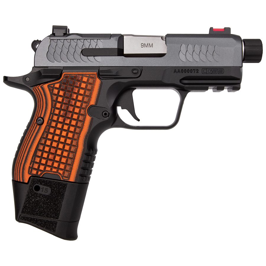 CDS9 TFS 9MM GY/BK 15+1 OR TB nan
