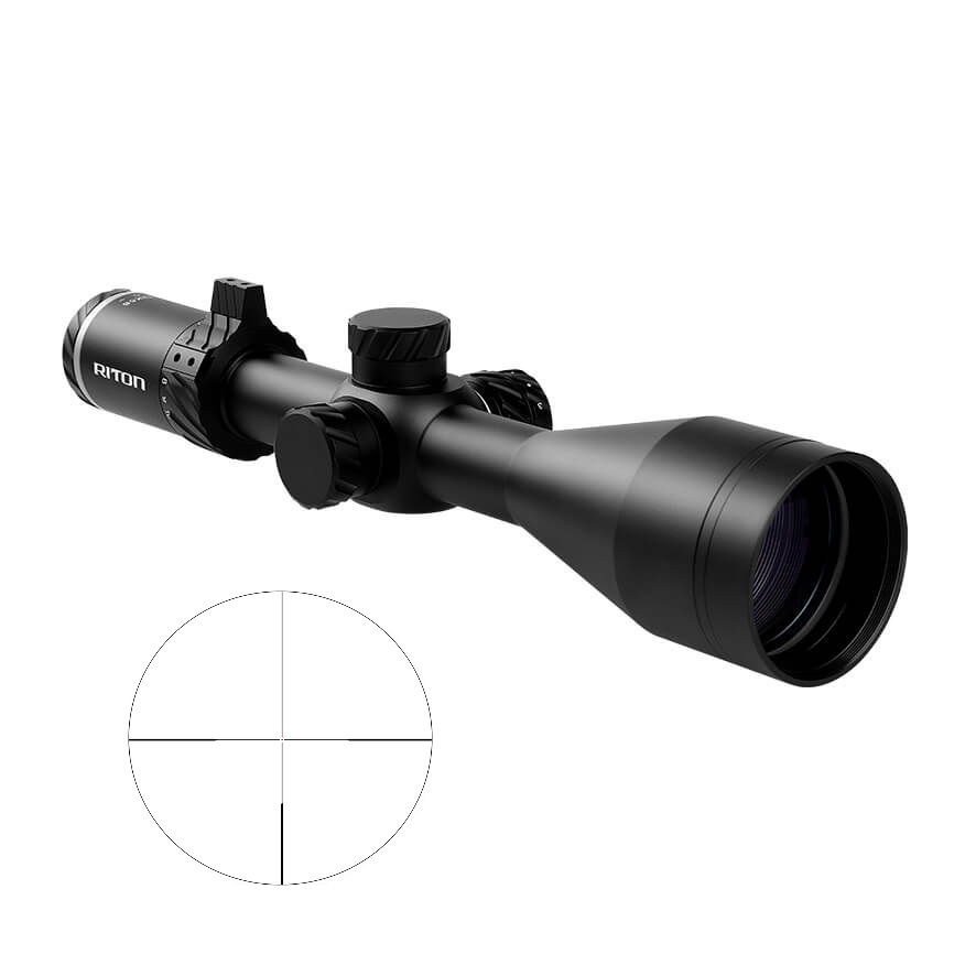 3 PRIMAL 3-12X56 30MM ILL DPX MATTE BLACK | CENTERDOT DUPLEX