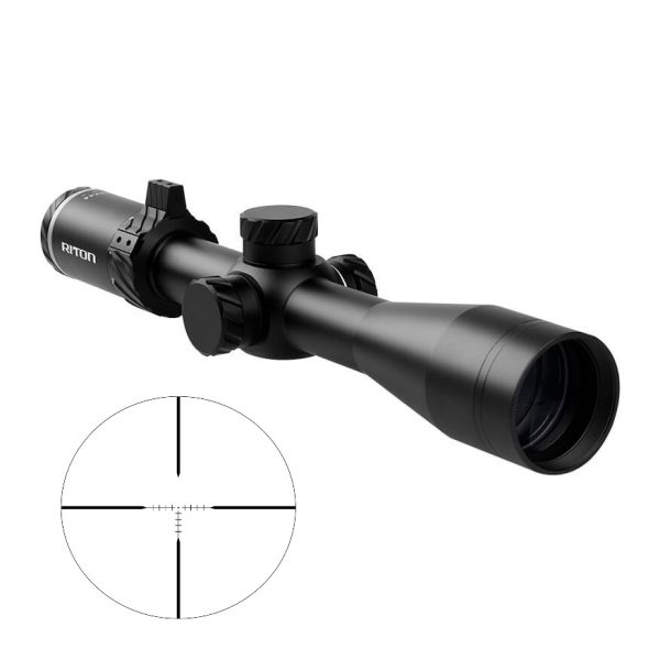 3 PRIMAL 4-16X44 30MM DHR MATTE BLACK