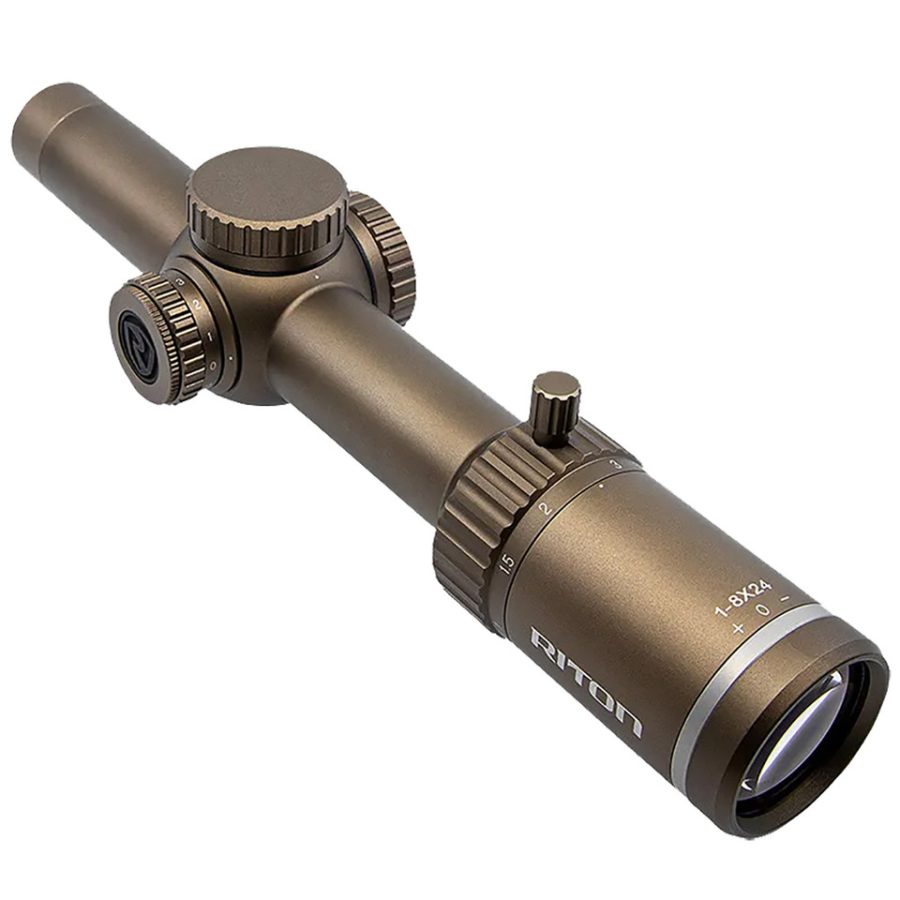 3 TACTIX 1-8X24 30MM OT FDE FLAT DARK EARTH ANODIZED