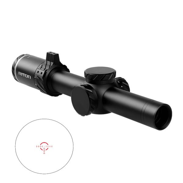 3 TACTIX 1-8X24 30MM OT BLK MATTE BLACK
