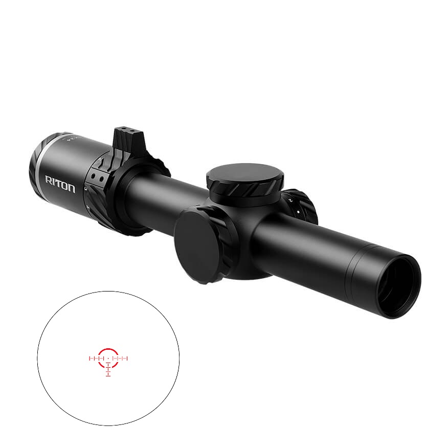 3 TACTIX 1-8X24 30MM OT BLK MATTE BLACK