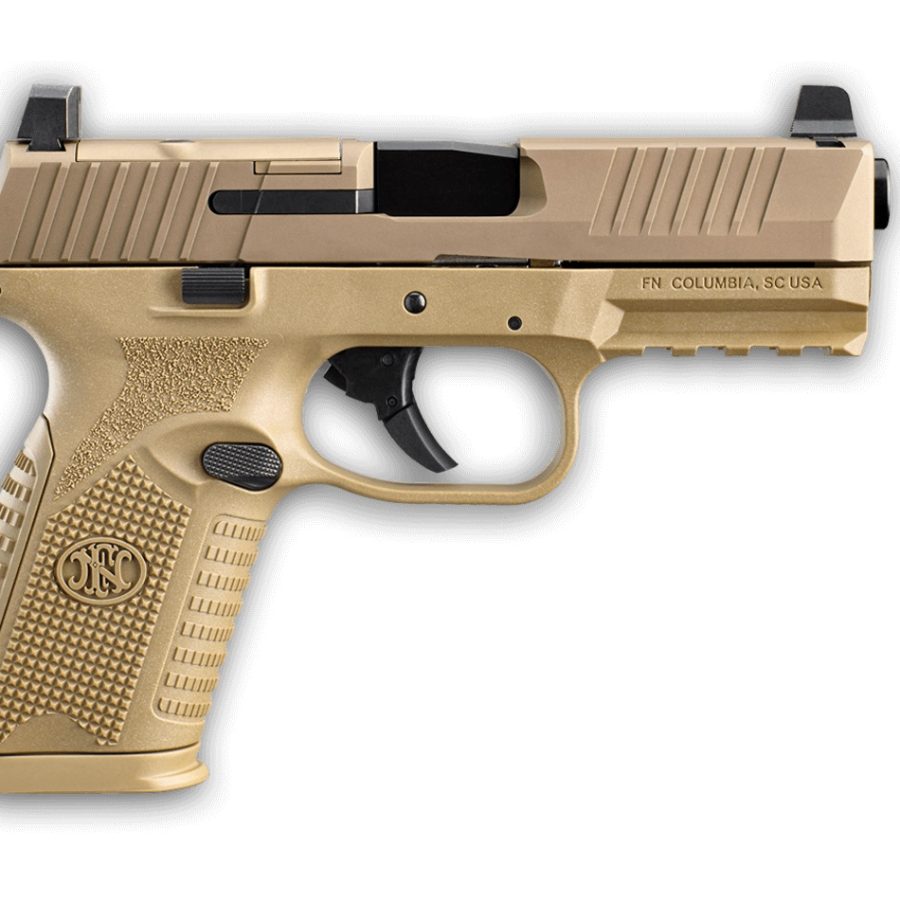 FN 509 MID MRD 9MM FDE 4" 15+1 OPTICS MOUNTING SYSTEM