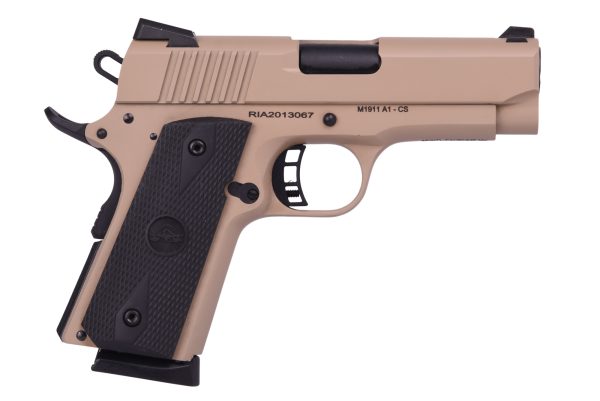 M1911-A1 CS TACT 45ACP FDE FLAT DARK EARTH CERAKOTE
